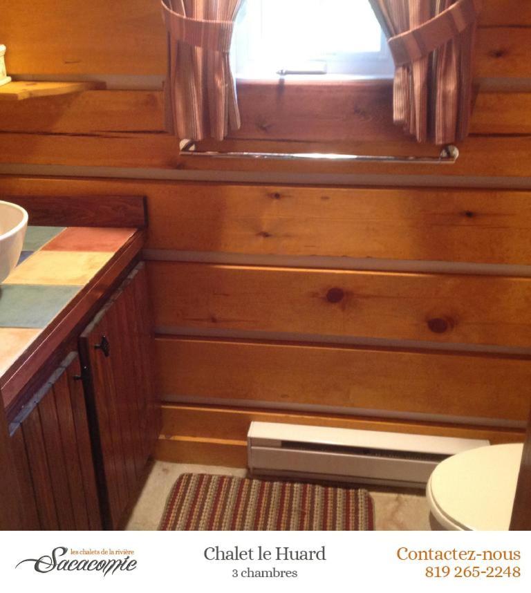Chalets De La Riviere Sacacomie Villa Saint-Alexis-des-Monts Bagian luar foto