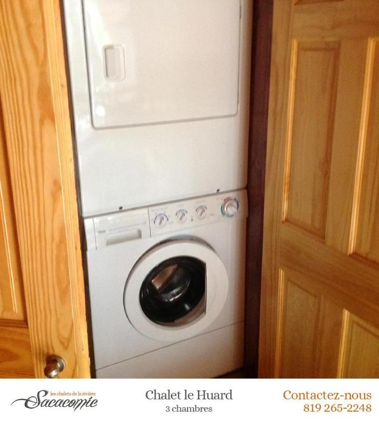 Chalets De La Riviere Sacacomie Villa Saint-Alexis-des-Monts Bagian luar foto